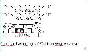 SMS xếp hình 8-3